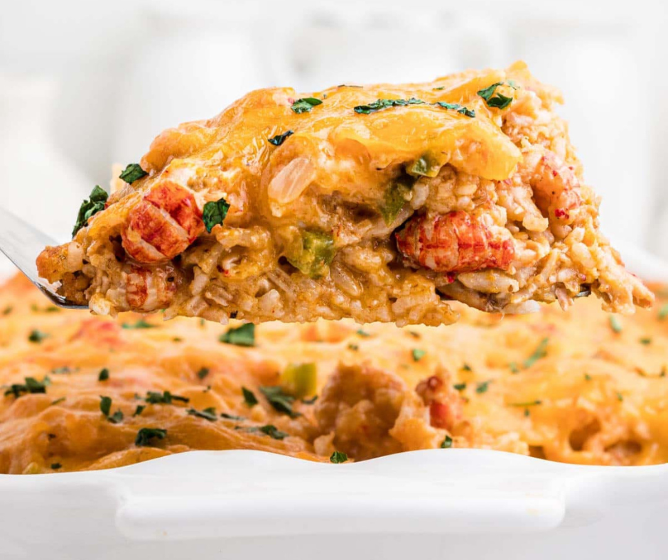 Crawfish Creole Casserole