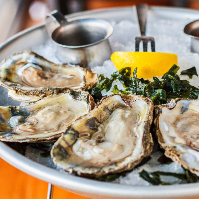 Retail Oysters on the Half Shell